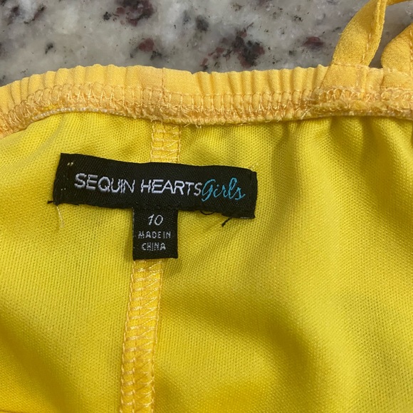 SEQUIN HEARTS DRESS / Size: 10 - Picture 7 of 9